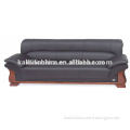 KL-S054 newest design high quality black leather good price trade assurance customized leisurely fabric office sofa